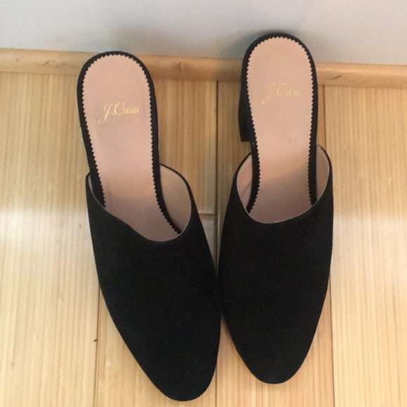 J Crew heeled mules - Picture 2 of 4